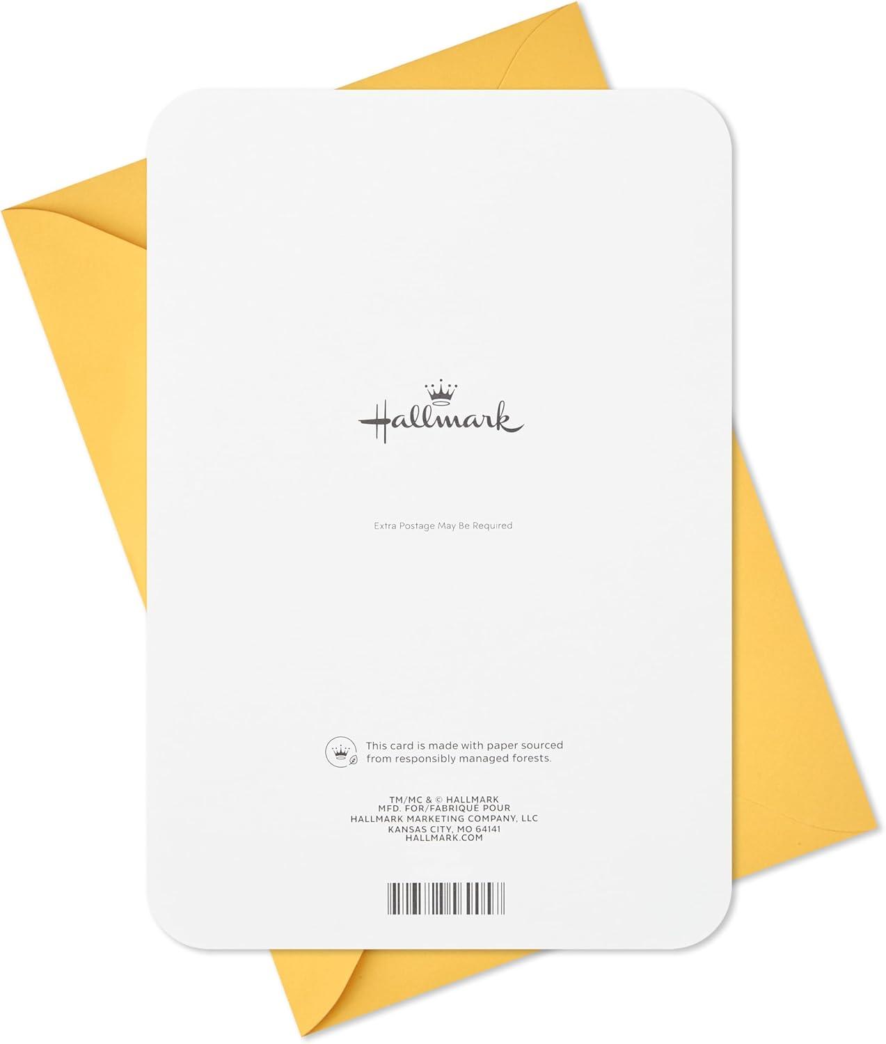 imageHallmark 4th Birthday Card for Kids Fuzzy Number2 Year Old