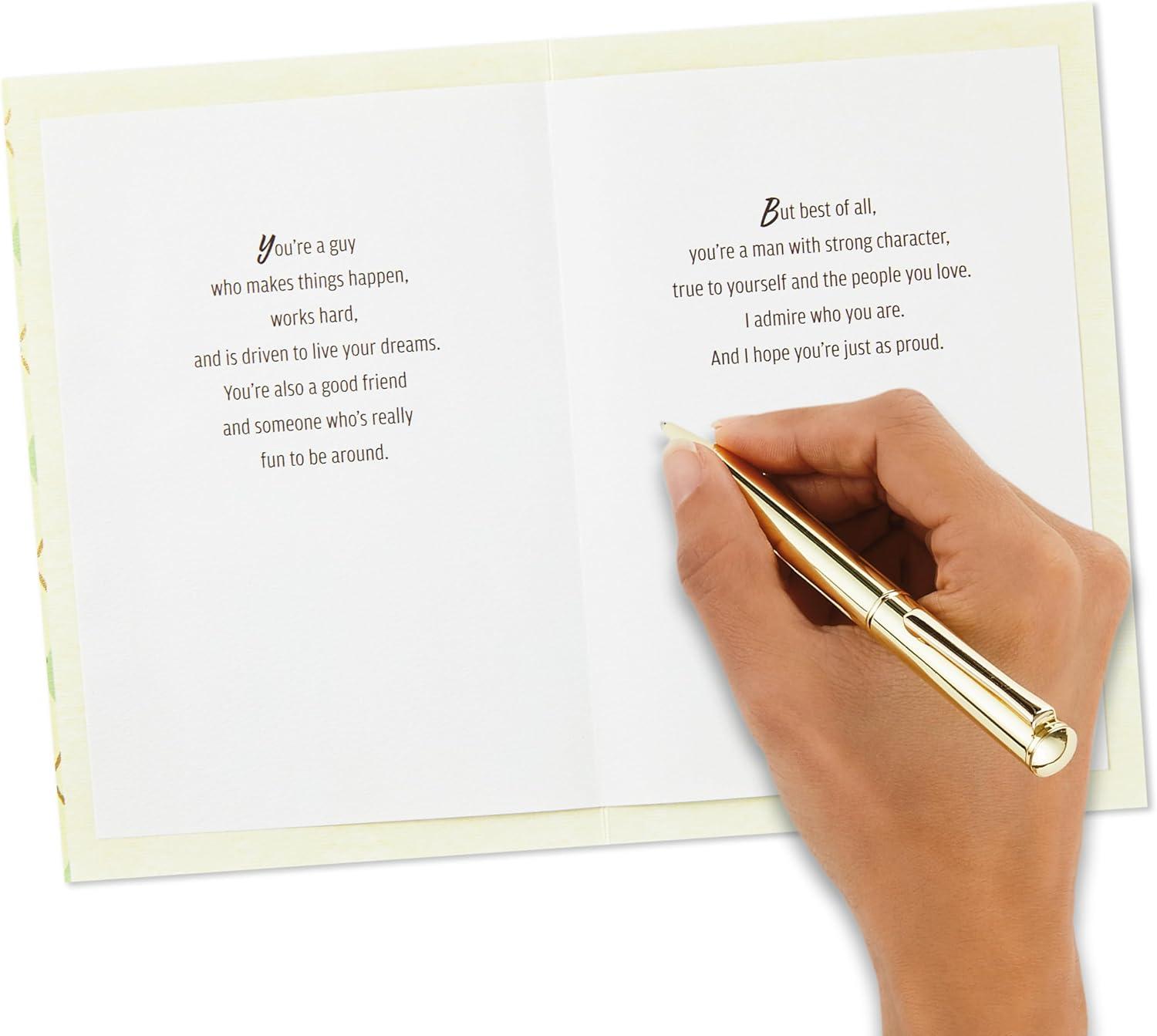 imageHallmark Birthday Card for Brother Im So Proud