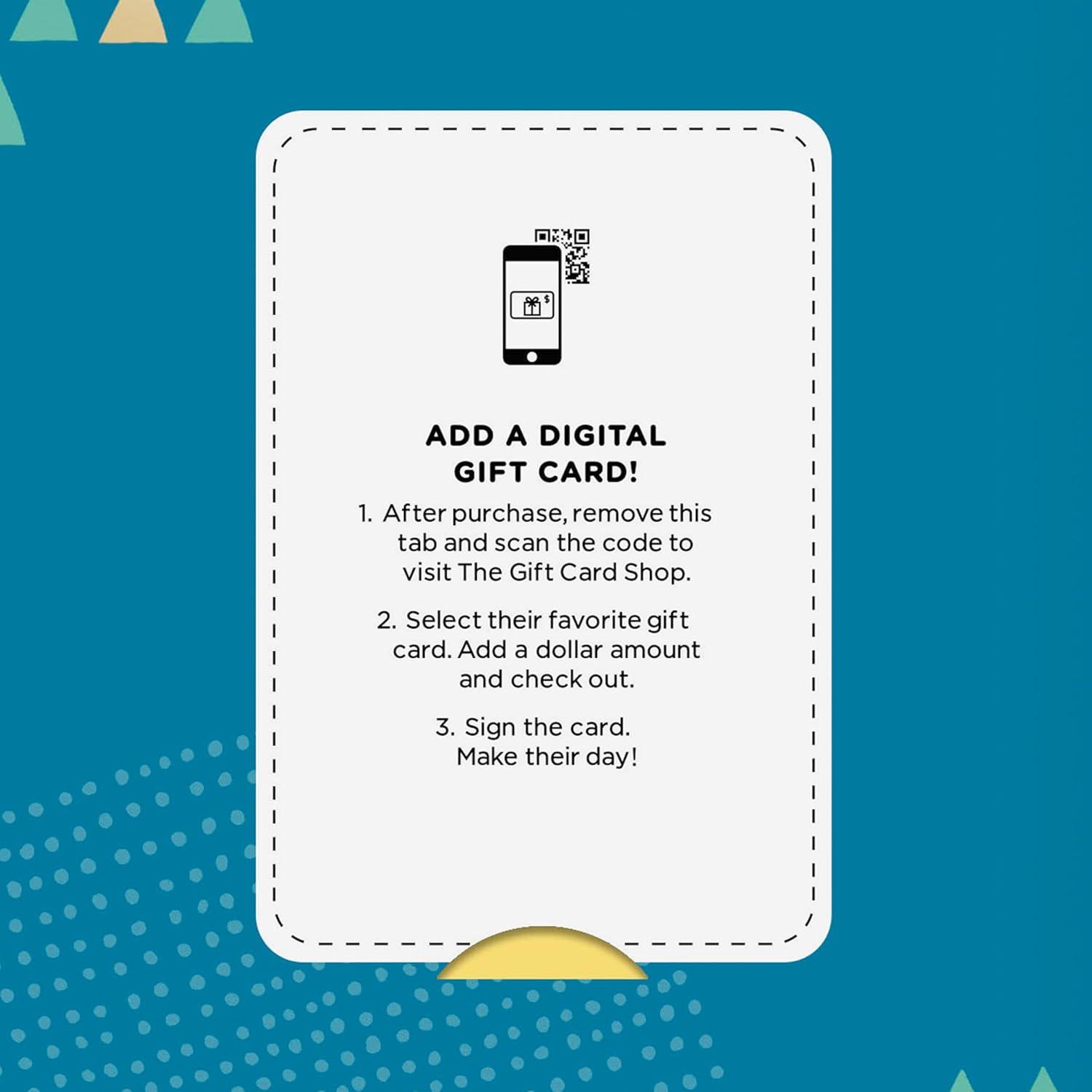 imageHallmark Congratulations Gift Card Greeting Great Reason to Celebrate Add a Digital Gift Card for Graduations PromotionsThank You