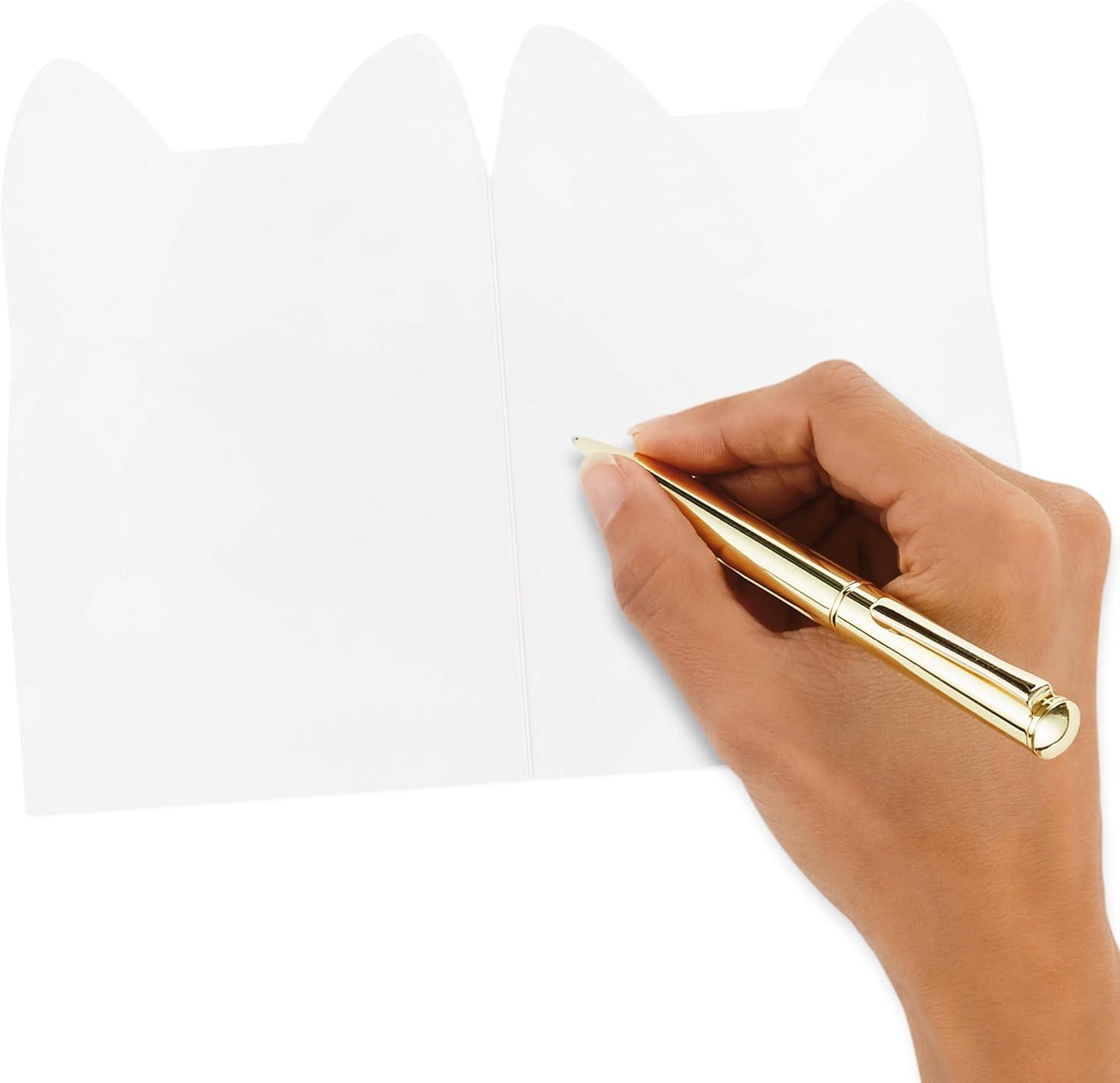 imageHallmark Cute Cat Note Card Assortment 16 Blank Cards with Envelopes for Kids Teens Teachers