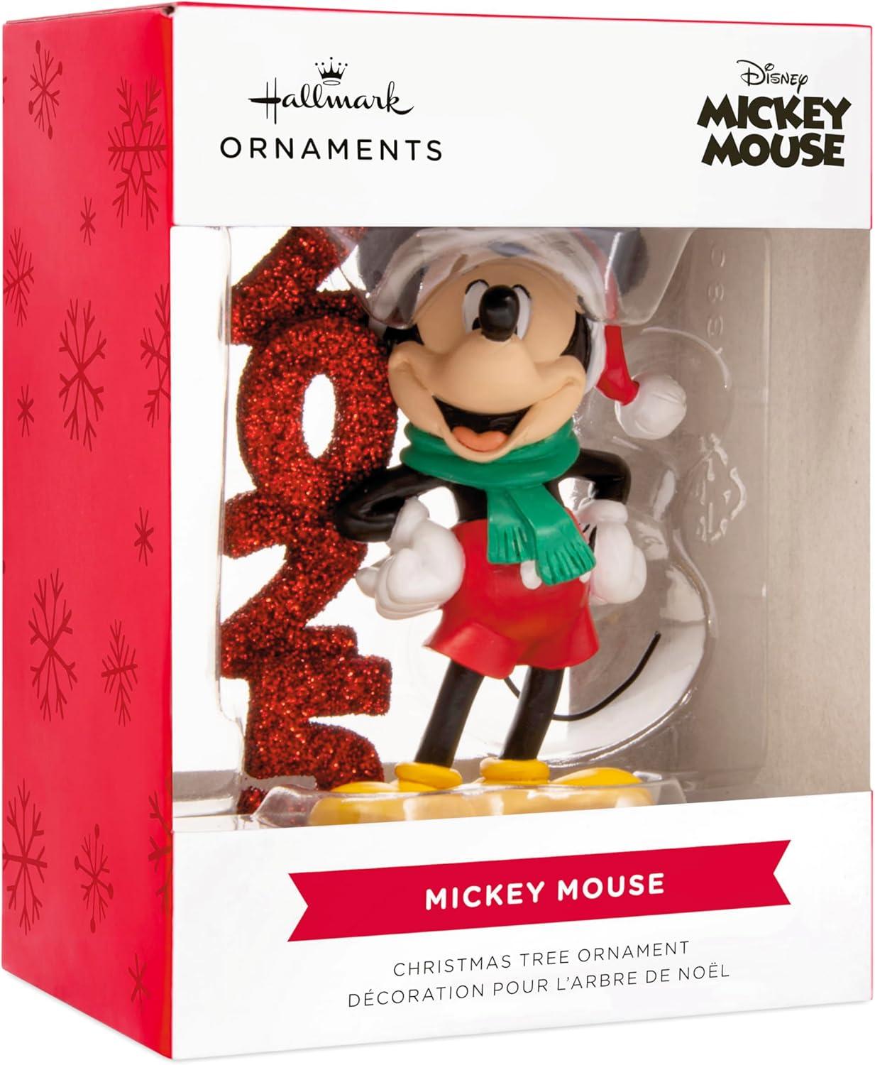 imageHallmark Disney Mickey Mouse 2025 Christmas Ornament Gifts for Disney Fans