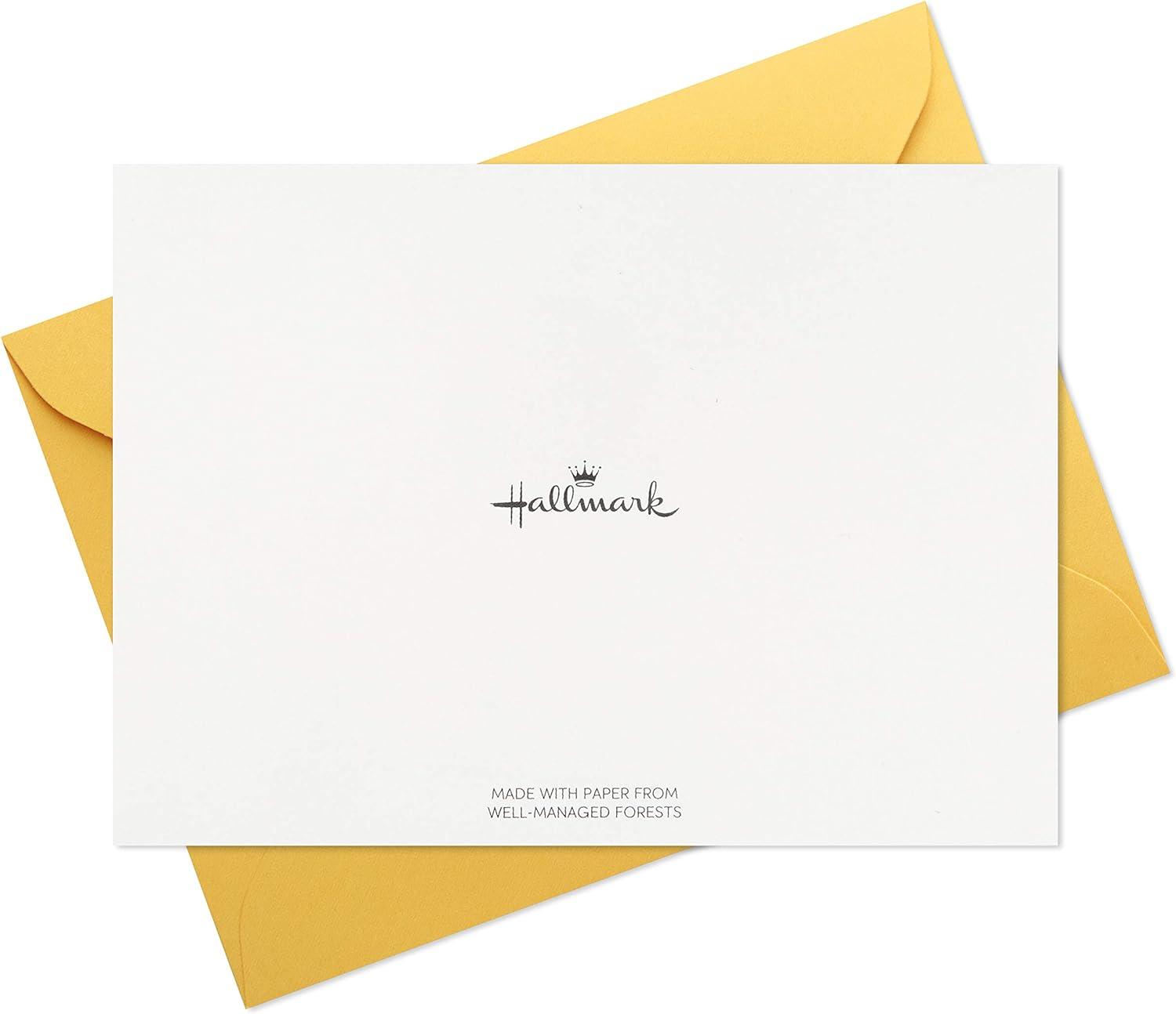 imageHallmark Easter Card Pack 24 Notecards with Envelopes 4 Designs Pink Tulips Pastel Eggs Easter BunnyFlowers and Butterflies