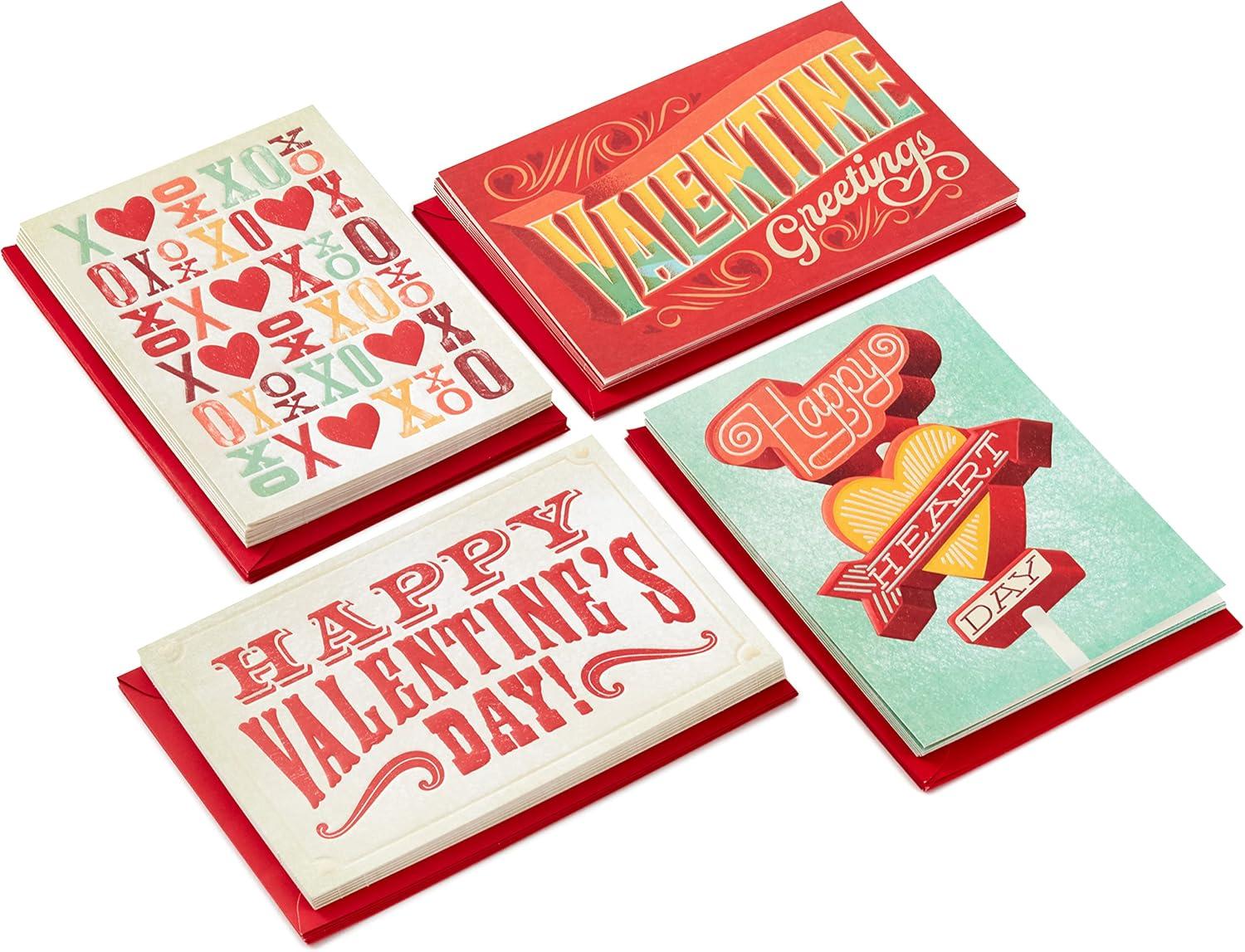 imageHallmark Fathers Day Card Assortment 24 Cards with Envelopes 6 DesignsValentine Bold Type Card Assortment