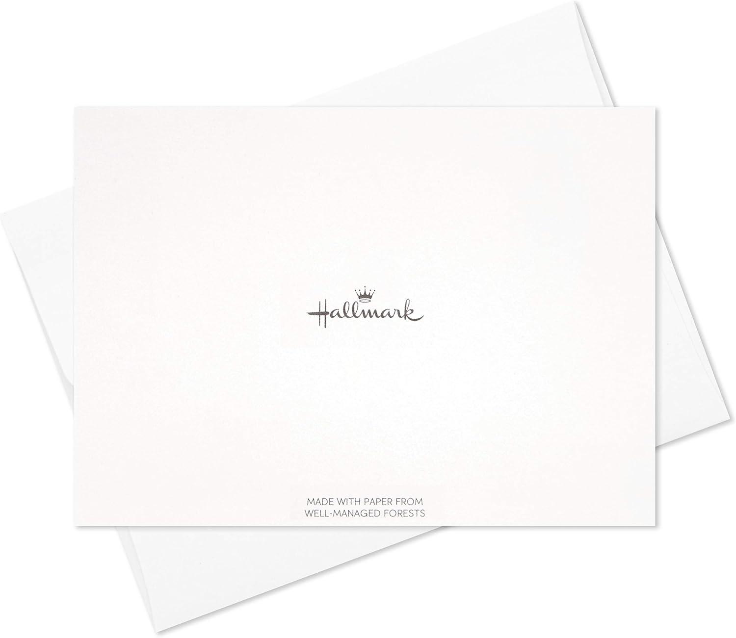 imageHallmark Funeral Thank You Cards Assortment Watercolor Flowers 50 Thank You for Your Sympathy Cards with EnvelopesThank You Card