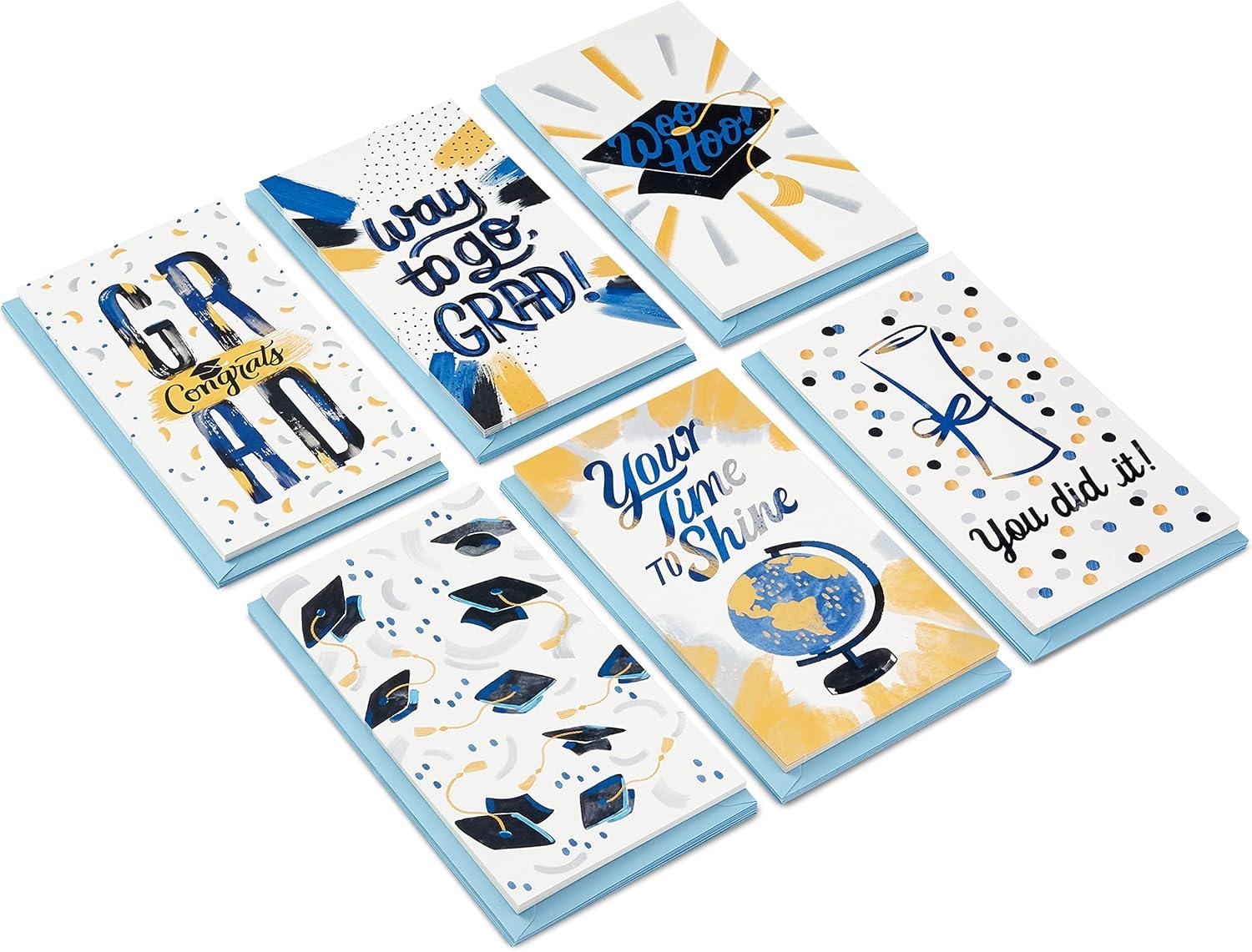 imageHallmark Graduation Money Holders or Gift Card Holders Assortment with Envelopes You Did It 36 Cards and EnvelopesYou Did It