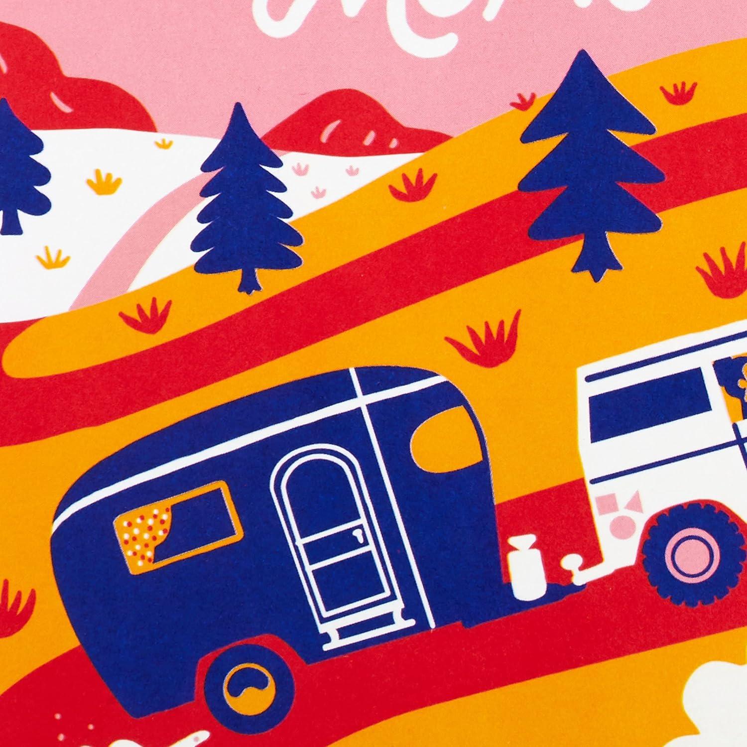 imageHallmark Mahogany Mothers Day Pop Up Card for Mom FlowersPop Up Lifes an Adventure