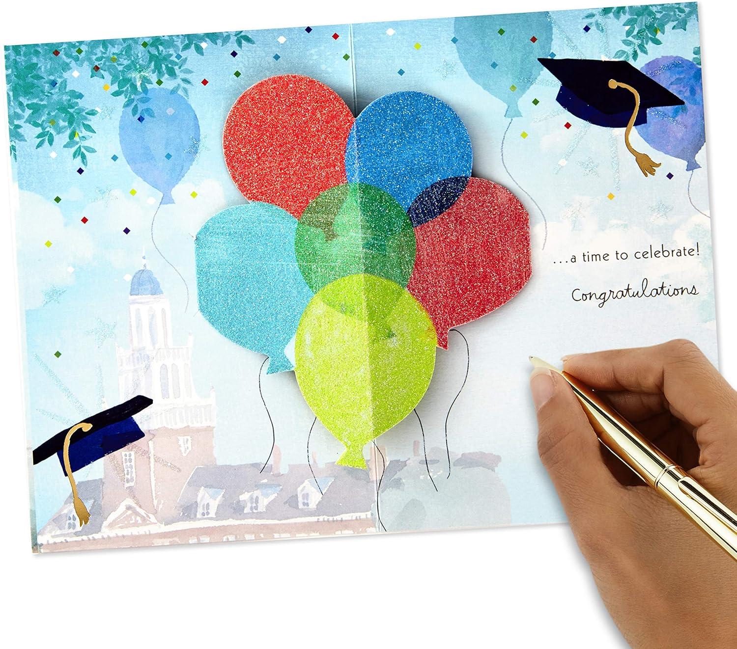 imageHallmark Paper Wonder Pop Up Graduation Card A Time to CelebratePop Up A Time to Celebrate