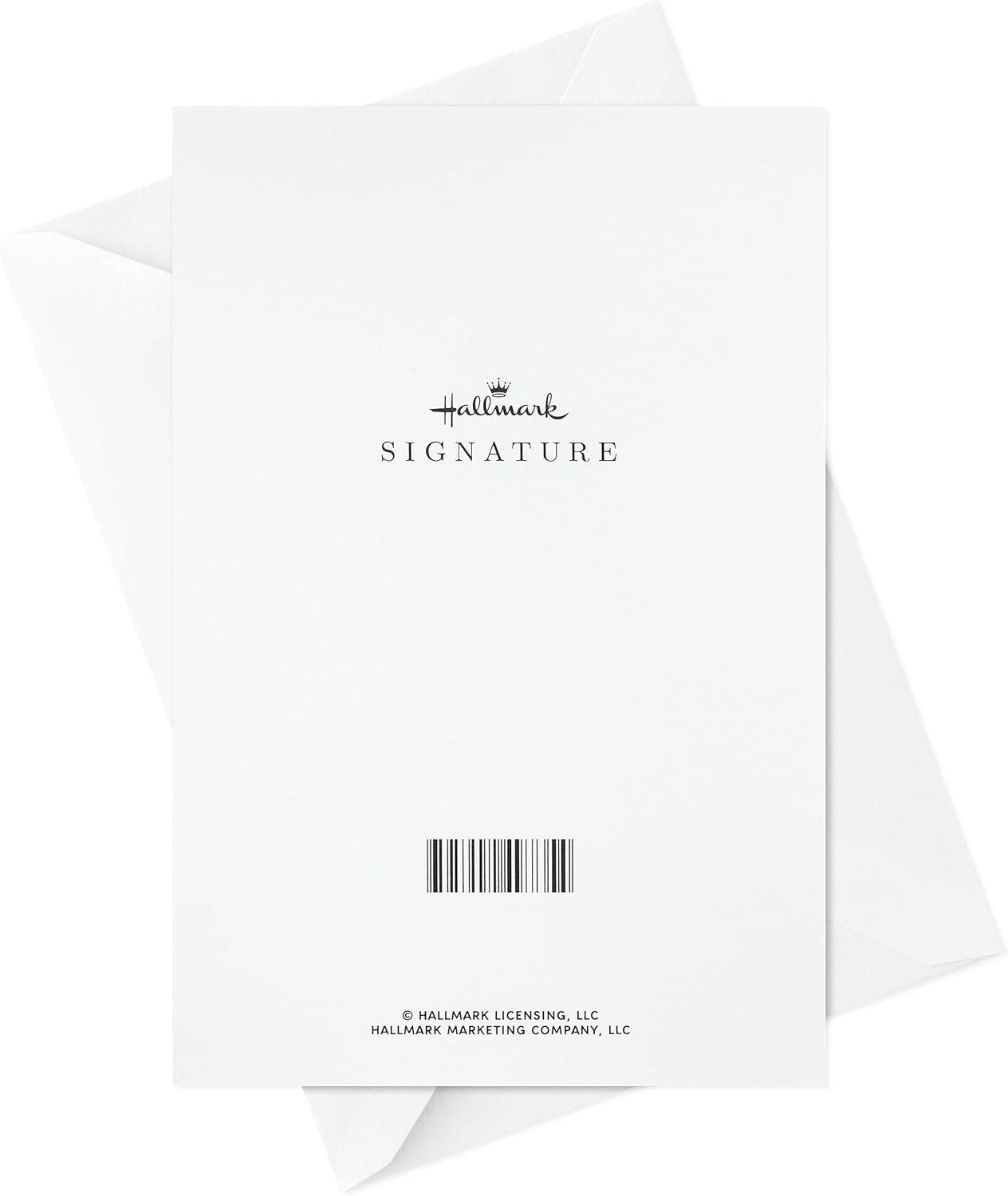 imageHallmark Signature Fall and Thanksgiving Card Happy Fall Pumpkins Mums Sweaters Coffee Candles PieHappy Fall Card