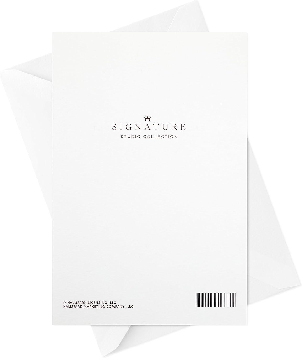 imageHallmark Signature Peanuts Thanksgiving Card Snoopy and WoodstockGive Thanks Embossed Fall Wreath