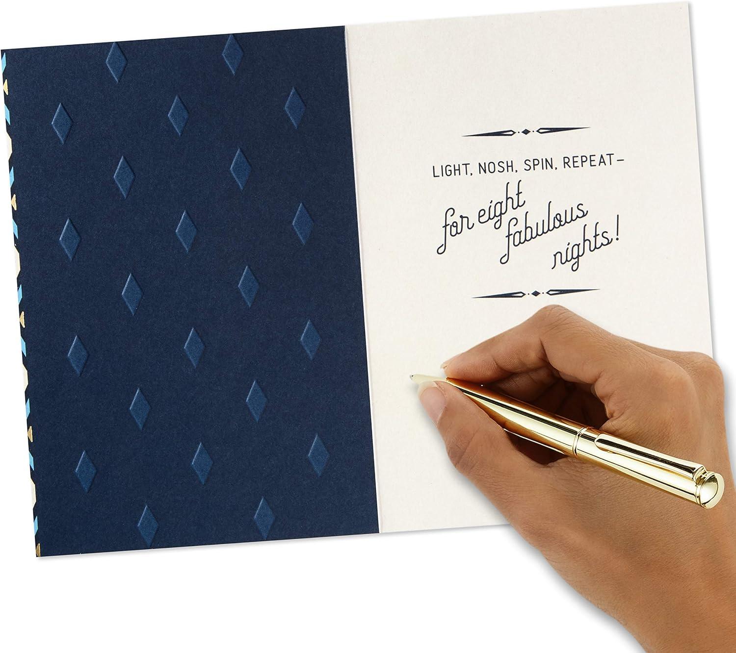 imageHallmark Tree of Life Hanukkah Cards Assortment Happy Challah Days 5 Cards with Envelopes