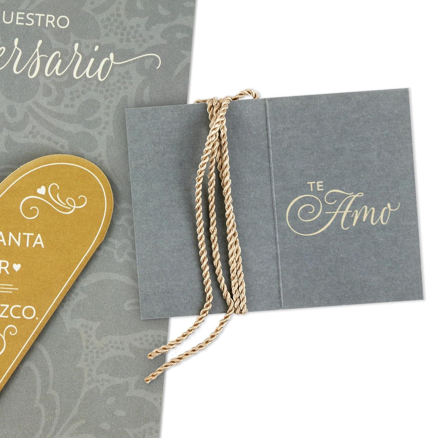 imageHallmark Vida Spanish Anniversary Card En Nuestro Aniversario for Husband Wife Esposo Esposa