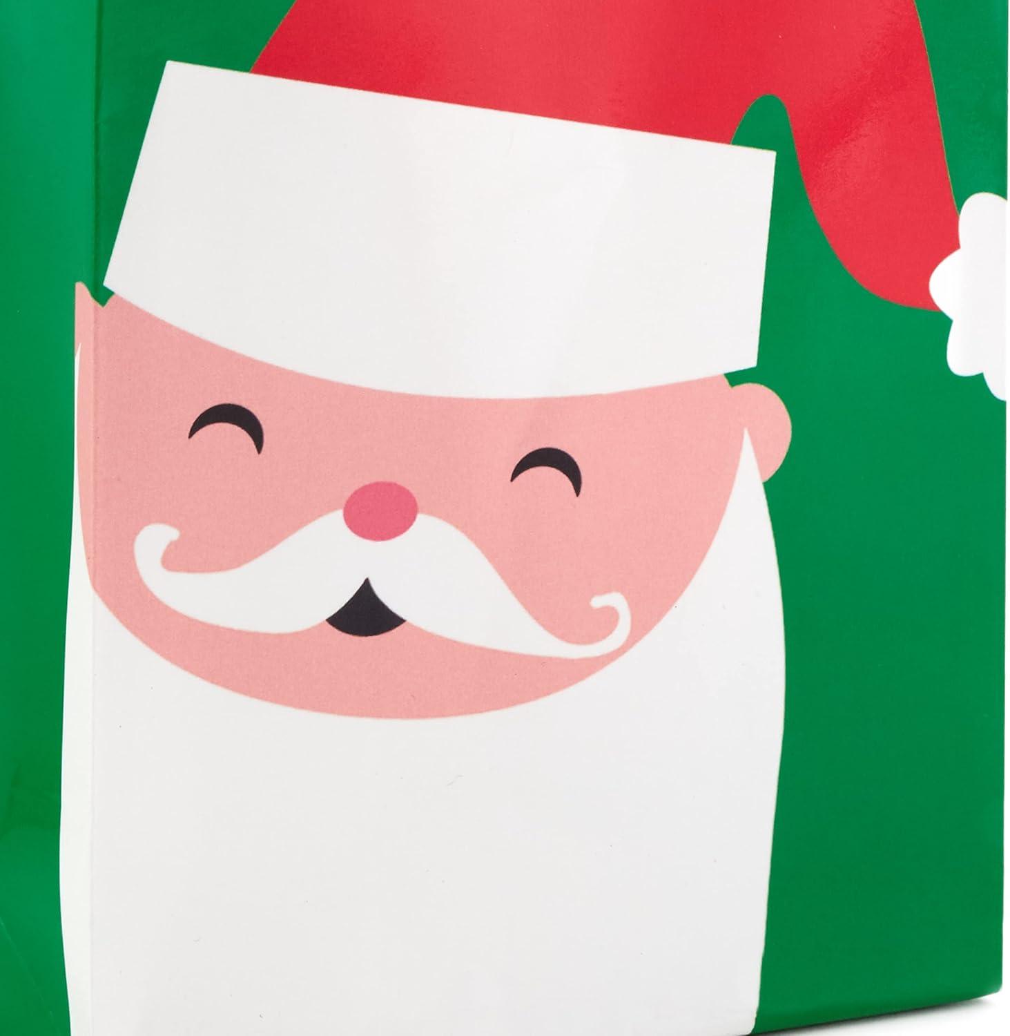 imageImage Arts 5quot Small Gift Bags Bulk 10 Blue and White Bags Snowflakes Stripes Snowmen Polka Dots for Kids Coworkers Gift Cards Party FavorsStripes Penguin Santa Plaid