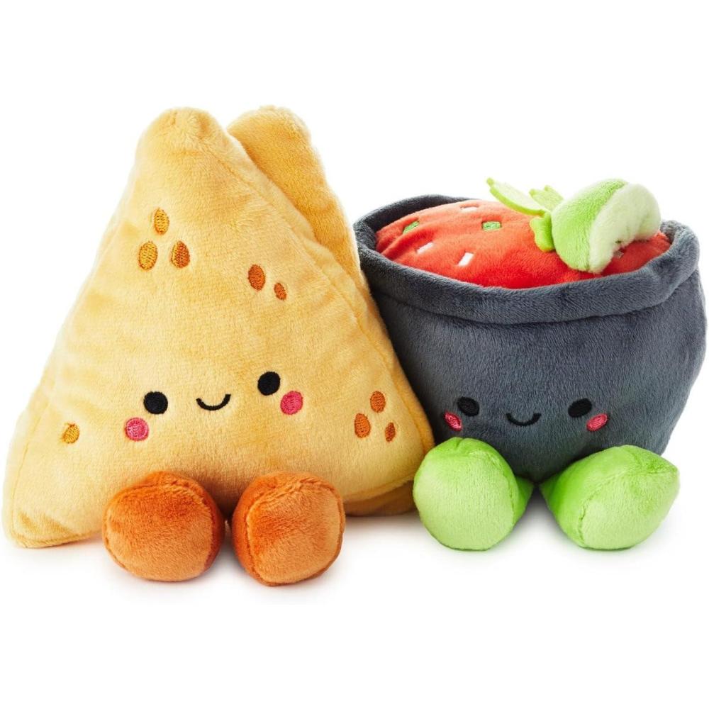imageHallmark Better Together Magnetic Plush Chips and Salsa 5quot Stuffed Toys Easter Gifts for KidsChips and Salsa