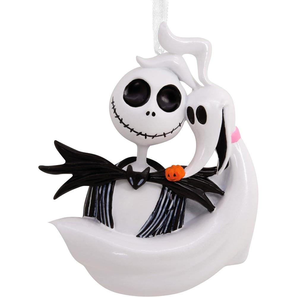 imageHallmark Disney Tim Burtons The Nightmare Before Christmas Jack Skellington and Zero Christmas OrnamentJack Skellington Zero