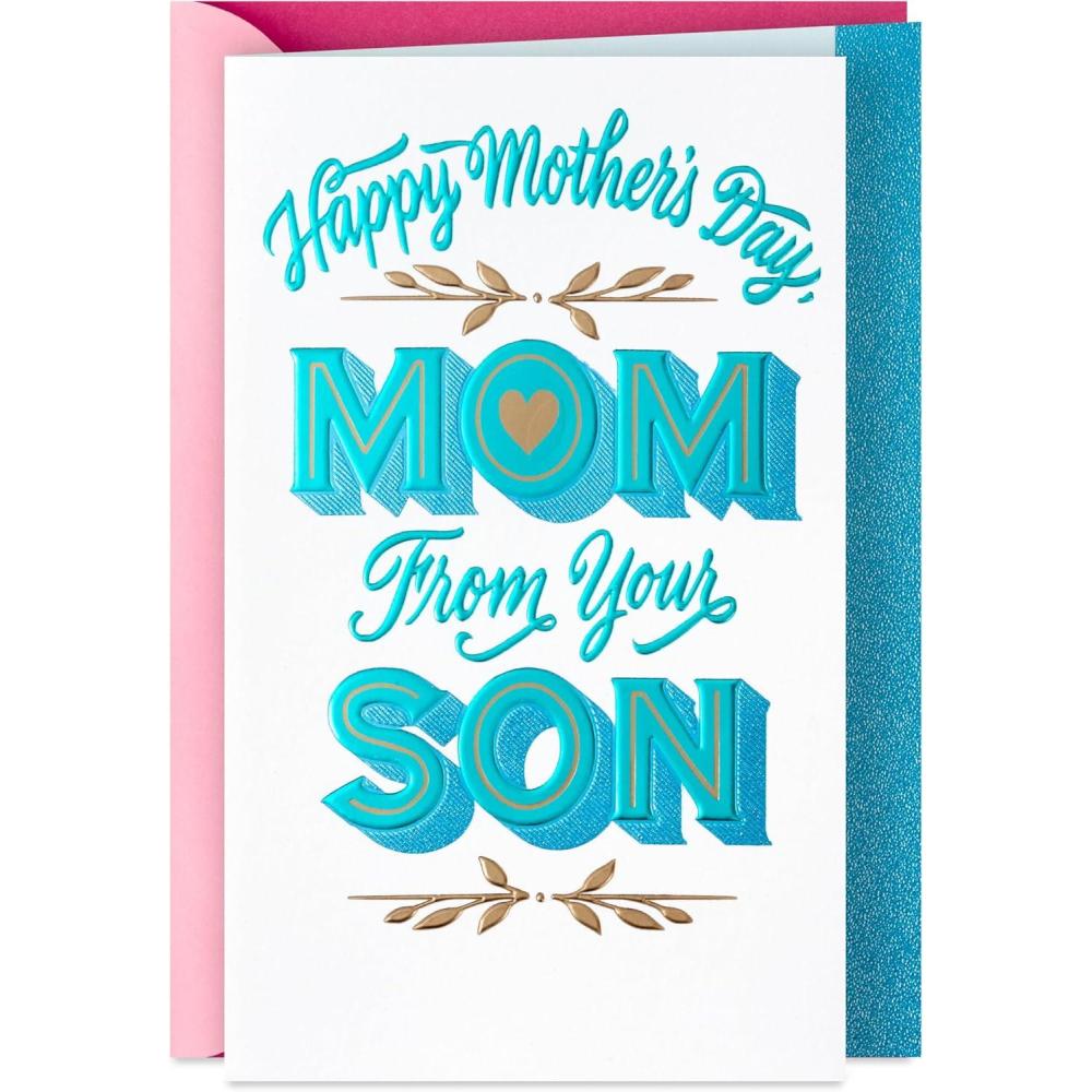 imageHallmark Fathers Day Card for Dad from Son Wonderful DadMom from Son