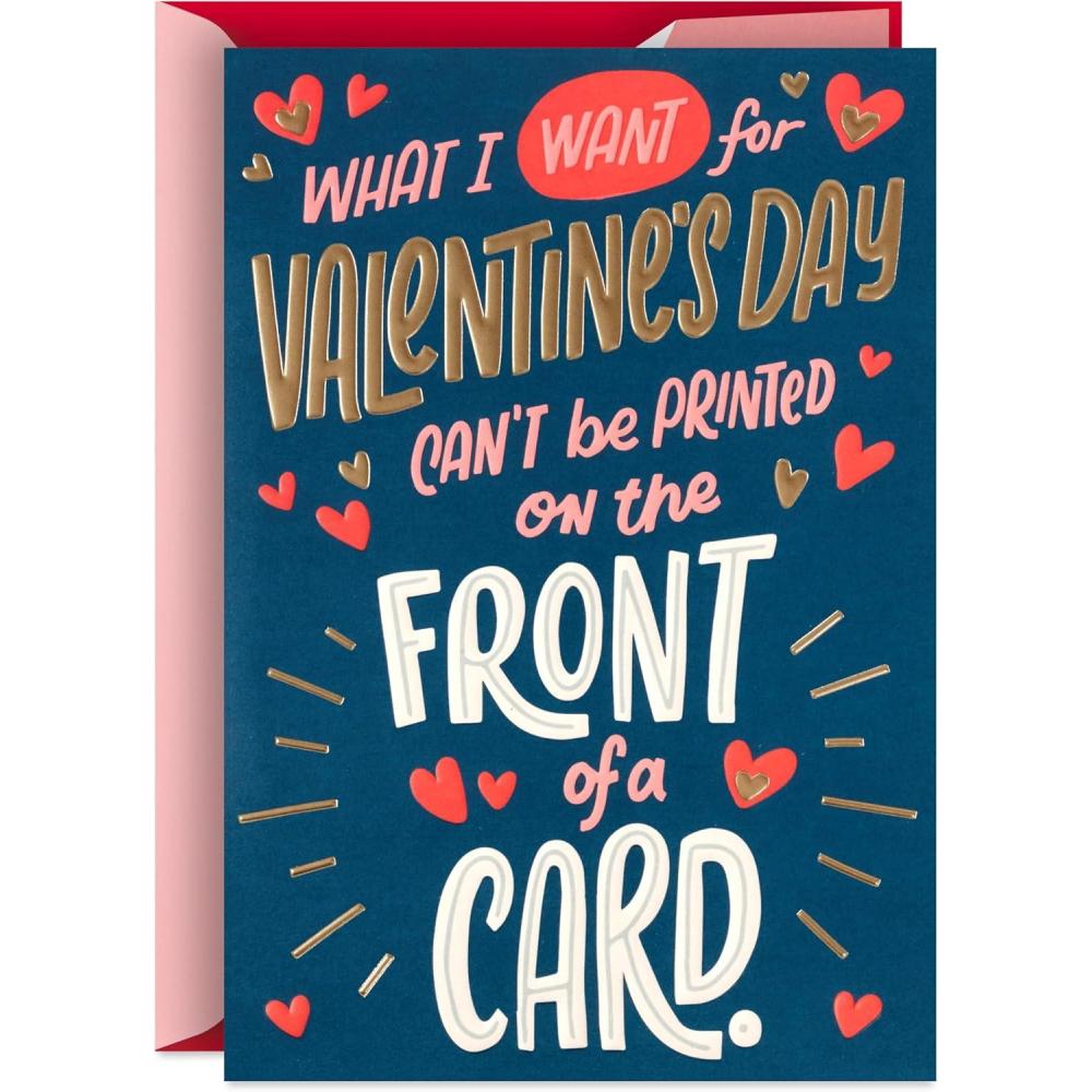 imageHallmark Flirty PopUp Valentines Day Card All I Need Is You for Husband Wife Boyfriend GirlfriendAll I Need Is You