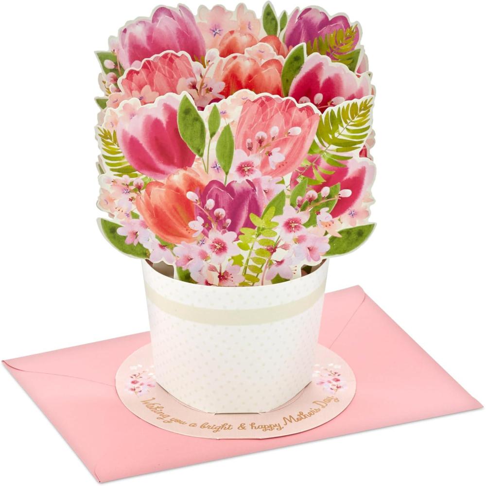 imageHallmark Paper Wonder Mothers Day Pop Up Card Bouquet of TulipsPop Up  Bouquet of Tulips