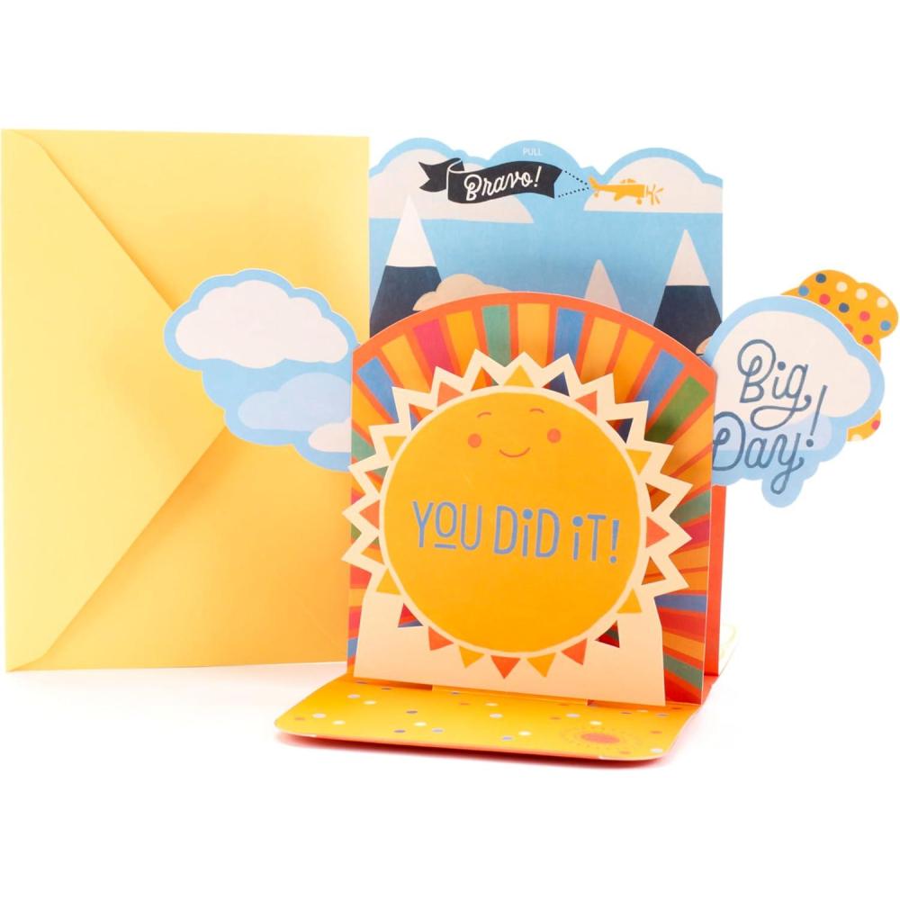 imageHallmark Signature Easter Card for Kids Fuzzy Plush BunnyMulticolor