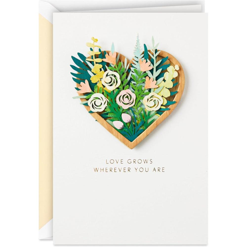 imageHallmark Signature Mothers Day Card Amazing MomLove Grows Wherever You Are
