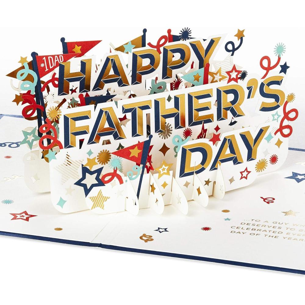 imageHallmark Signature Paper Wonder Pop Up Fathers Day Card Celebrating YouCelebrating You