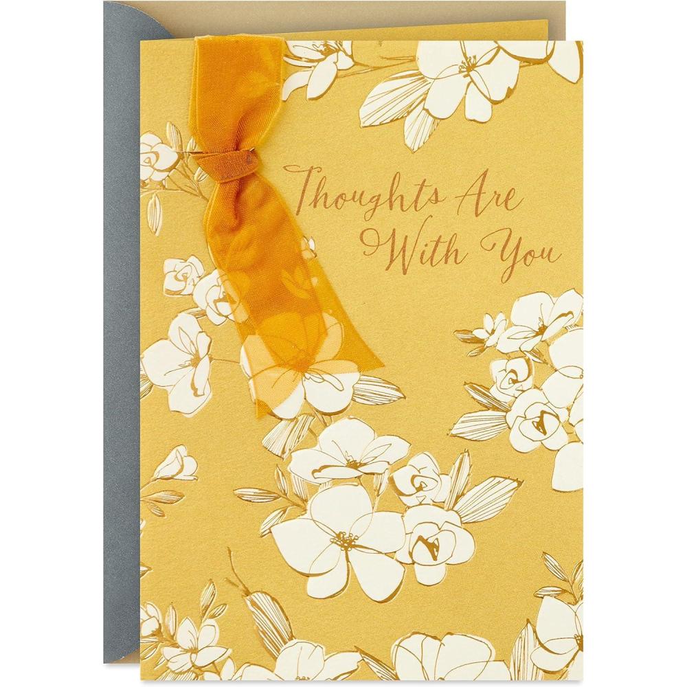 imageHallmark Sympathy Card from Both or from All Holding You In Our HeartsThoughts Are With You