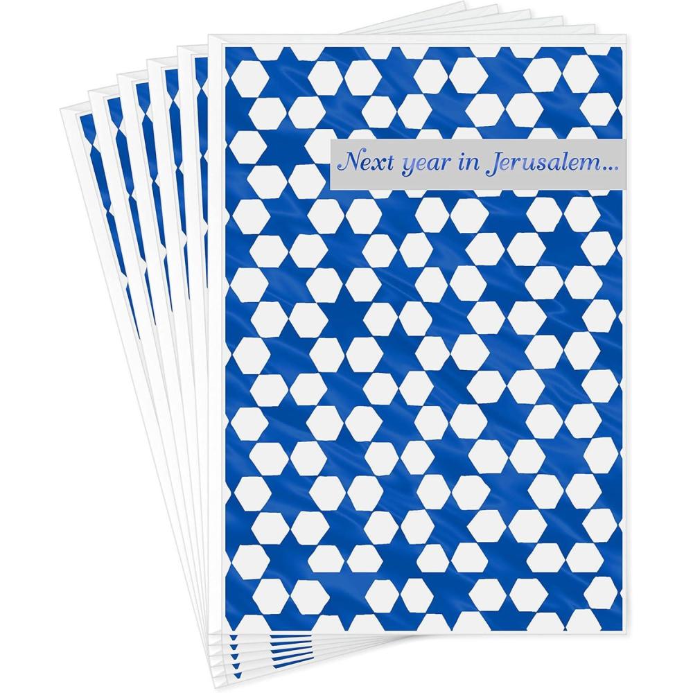 imageHallmark Tree of Life Passover Cards Assortment Happy Passover 6 Cards with EnvelopesPast to Future  6 Cards with Envelopes