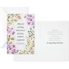 DaySpring Assorted Religious Sympathy Cards, Floral Wreaths (12 Cards with Envelopes)(Floral Wreaths)