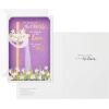 Dayspring Pack of Religious Easter Cards, Blessings at Easter (10 Cards with Envelopes)(Purple   White   Gold)