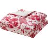 Hallmark – Full/Queen Comforter, 4-Piece Holiday Comforter Set with Shams and Decorative Pillow (Red Toile, Full/Queen)(Cozy Christmas Red)