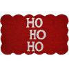 Hallmark – Holiday Doormat, Outdoor Coir Doormat for Christmas (House Multi, 18″ x 30″)(Ho Ho Ho Red)