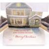 Hallmark 0899XSO1002 Christmas Pop Up Card with Light and Song (Displayable Dimensional Thomas Kinkade House Plays We Wish You a Merry Christmas), Snowy House(Kinkade House Pop Up  Plays Music and Lights Up)