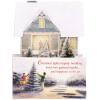 Hallmark 0899XSO1002 Christmas Pop Up Card with Light and Song (Displayable Dimensional Thomas Kinkade House Plays We Wish You a Merry Christmas), Snowy House(Kinkade House Pop Up  Plays Music and Lights Up)