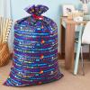 Hallmark 13″ Large Birthday Gift Bag Bundle (3 Bags: Rainbow Confetti Cake, Plaid, Solid Teal Blue)(Blue Happy Birthday Plastic Sacks)
