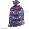 Hallmark 13″ Large Birthday Gift Bag Bundle (3 Bags: Rainbow Confetti Cake, Plaid, Solid Teal Blue)(Blue Happy Birthday Plastic Sacks)