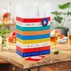Hallmark 13″ Large Birthday Gift Bag with Tissue Paper and Birthday Card (Rainbow Stripes) for Kids, Adults, Coworkers(Striped Birthday)