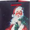Hallmark 13″ Large Christmas Gift Bag Bundle (3 Bags: Joy Wreath on Gray, Rustic Santa with Tree, Happy Holidays on Red) for Friends, Family, Teachers, Coworkers(1 Count (Pack of 4))