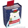 Hallmark 13″ Large Christmas Gift Bag with Tissue Paper and Gift Tag (Traditional Santa Claus) for Kids, Adults, Friends, Family(Polar Bear)