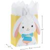 Hallmark 13″ Large Easter Gift Bag with Tissue Paper (Bunny with Egg) for Egg Hunts and Easter Baskets(1 Count (Pack of 1))