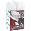 Hallmark 13″ Large Elf Gift Bag with Tissue Paper (Movie Quote: “The Best Way to Spread Christmas Cheer…”) for Kids, Grandchildren, Adults(A Christmas Story)