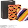Hallmark 13″ Large Fall Gift Bag Bundle (3 Bags: Orange and Tan Plaid, Leaves, Grateful Wreath) for Thanksgiving, Friendsgiving, Boss’s Day, Clergy Appreciation, Grandparents Day(Black  Orange  Purple)