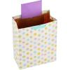 Hallmark 13″ Large Gift Bags for Baby Shower Assortment with Tissue Paper (Pack of 3, Cloud and Rainbow, Giraffe, Pastel Polka Dots)(3 Count (Pack of 1))