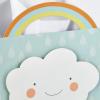 Hallmark 13″ Large Gift Bags for Baby Shower Assortment with Tissue Paper (Pack of 3, Cloud and Rainbow, Giraffe, Pastel Polka Dots)(3 Count (Pack of 1))