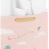 Hallmark 13″ Large Mother’s Day Gift Bag with Tissue Paper (Have A Beautiful Day Bicycle and Balloons) for Birthdays,Bridal Showers and More(Bicycle and Balloons)