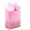 Hallmark 13″ Large Mother’s Day Gift Bag with Tissue Paper and Card (Love You Mom, Lavender, Modern Flowers)(Pink Glitter Stripes)