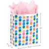 Hallmark 13″ Large Mother’s Day Gift Bag with Tissue Paper and Card (Love You Mom, Lavender, Modern Flowers)(Polka Dots)