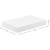 Hallmark 14″ Medium Gift Boxes with Lids (12 White Shirt Boxes) for Christmas, Birthdays, Holidays(1 Count (Pack of 8))