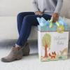 Hallmark 15″ Extra Large Baby Gift Bag with Tissue Paper (Woodland Animals) for Baby Showers, New Parents and More(Welcome Baby)