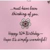 Hallmark 16th Birthday Greeting Card (Sweet Flowers)