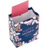 Hallmark 17″ Extra Large Mother’s Day Gift Bag with Tissue Paper (Red Roses, Green Foliage, Bright Blue) for Mom, Grandma, Nana, New Mother(Navy Floral)