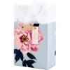 Hallmark 17″ Extra Large Mother’s Day Gift Bag with Tissue Paper (Red Roses, Green Foliage, Bright Blue) for Mom, Grandma, Nana, New Mother(Peony)